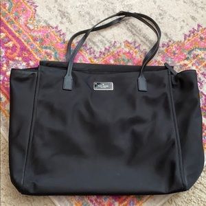 Kate Spade Blake Avenue Taden Black Nylon Tote Bag